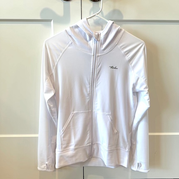 TSLA Women's Hoodie Zip Front Rash Guard - Small (NWOT) - Picture 4 of 11